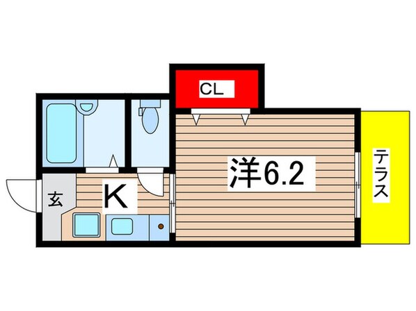 ハイツ812の物件間取画像